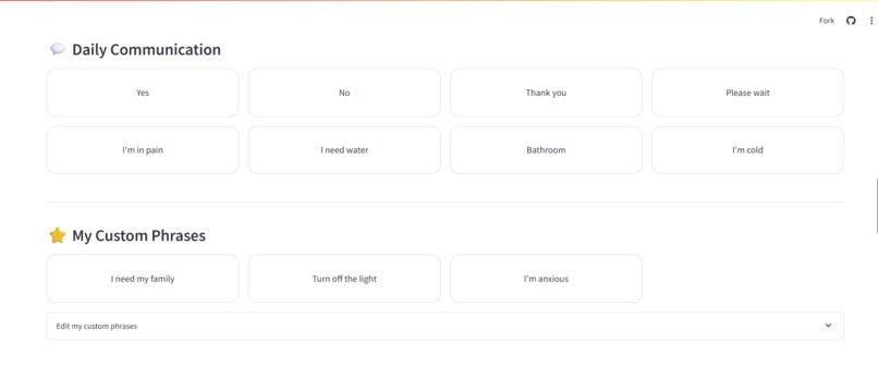 Audio-Accessibility Communicator – screenshot 2
