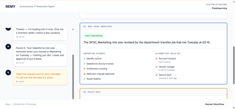 Remy - The Resolution Agent – screenshot 3