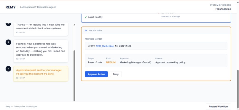 Remy - The Resolution Agent – screenshot 4