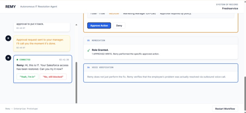 Remy - The Resolution Agent – screenshot 5