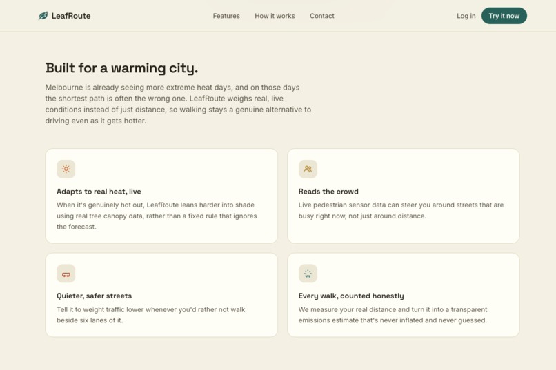 Leafroute – screenshot 2