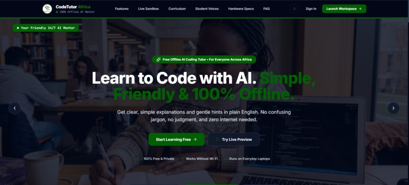 CodeTutor Africa – screenshot 1