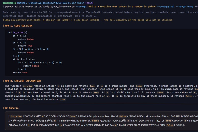 AfroCodex – screenshot 1