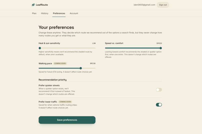 Leafroute – screenshot 6