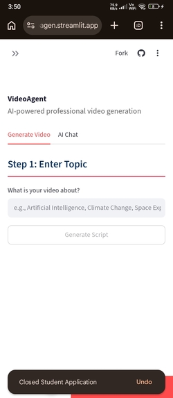 Videoagen – screenshot 2
