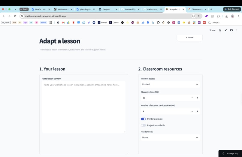 AdaptEd – screenshot 4