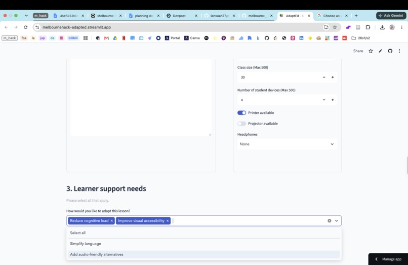 AdaptEd – screenshot 5