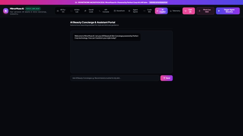 MirrorMuse AI — Autonomous Beauty & AR Concierge – screenshot 8