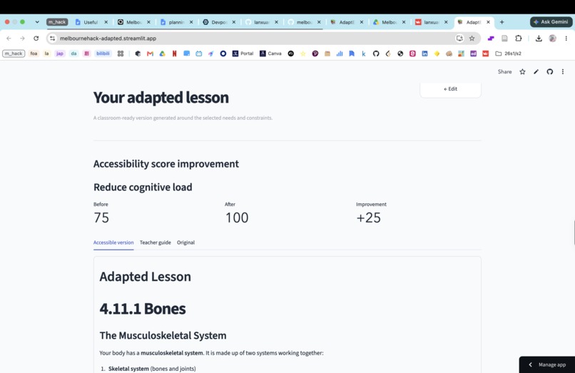 AdaptEd – screenshot 6
