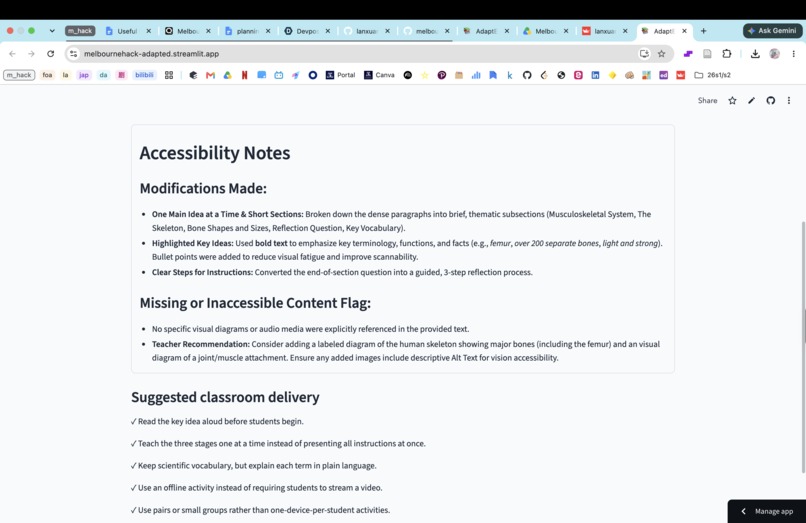 AdaptEd – screenshot 7