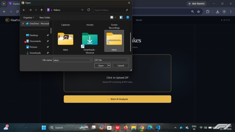 FinalTake_AI – screenshot 2