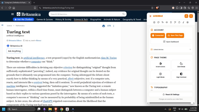 Legible – screenshot 1