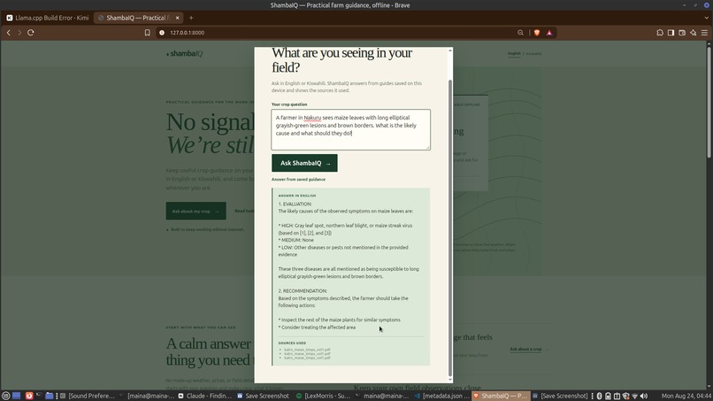 ShambaIQ – screenshot 3