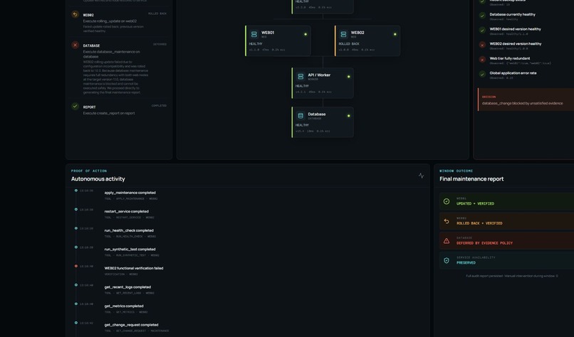 03:17 — Autonomous Maintenance – screenshot 3