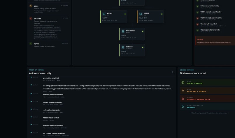 03:17 — Autonomous Maintenance – screenshot 4