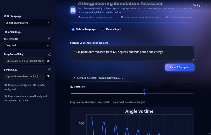 AI-Sim Assistant – screenshot 2