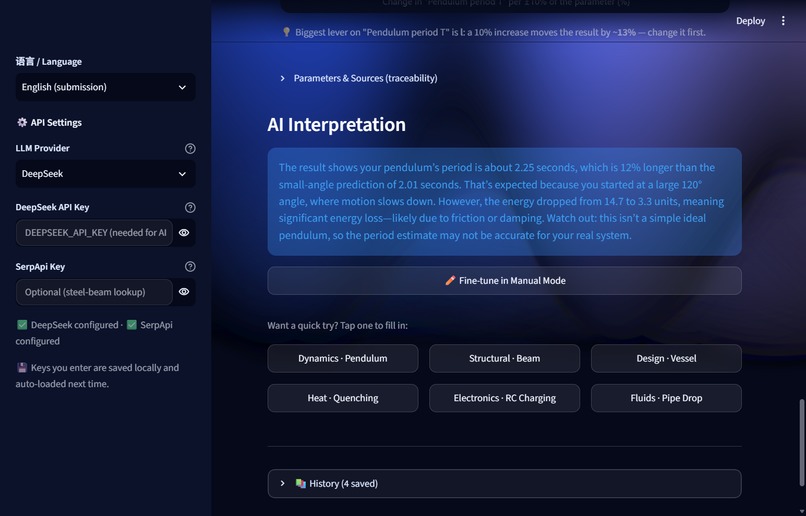 AI-Sim Assistant – screenshot 3