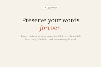 LegacyVoice