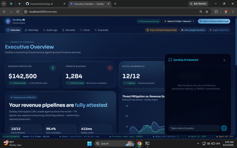 ZeroDay AI — Autonomous Vulnerability Patching System – screenshot 3