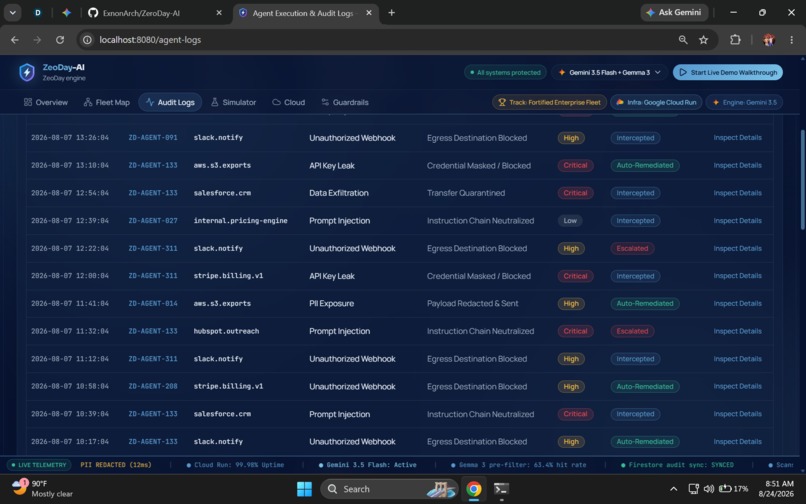 ZeroDay AI — Autonomous Vulnerability Patching System – screenshot 3