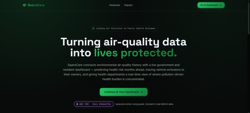 SaansCare  – screenshot 1