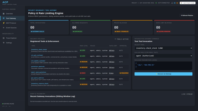 ACP - Agent Control Plane – screenshot 6