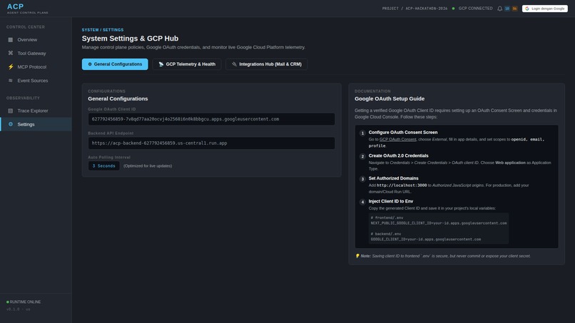 ACP - Agent Control Plane – screenshot 9