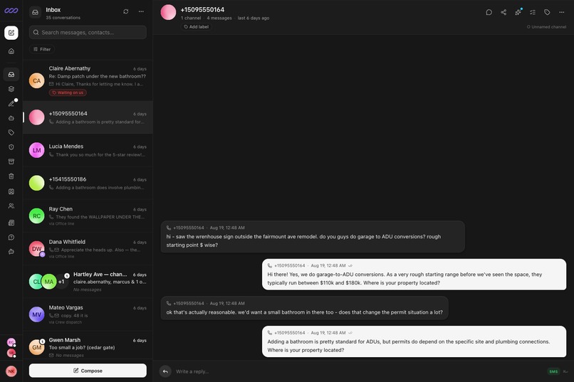 CommSync – screenshot 3