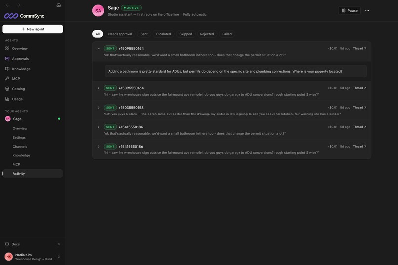 CommSync – screenshot 10