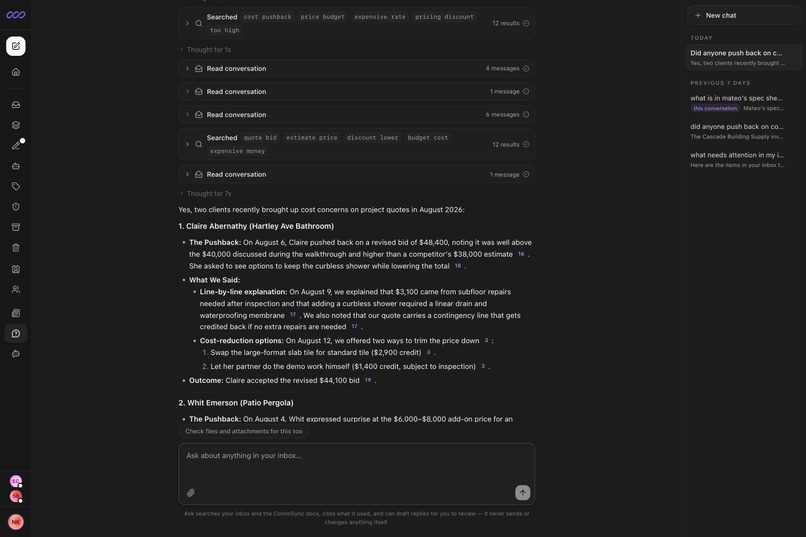 CommSync – screenshot 11