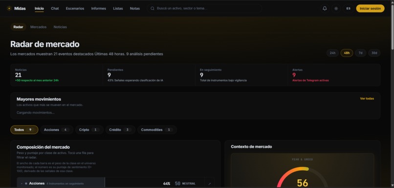 Midas – screenshot 1