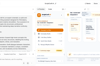 AI Movie Content Creators And Script Assistants