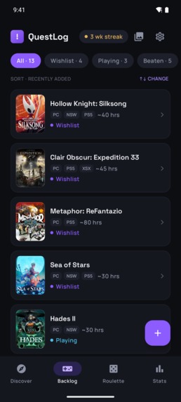 QuestLog – screenshot 5