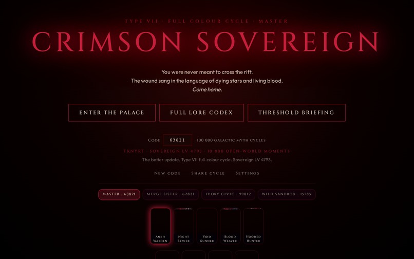 Grimson Sovereign  – screenshot 1