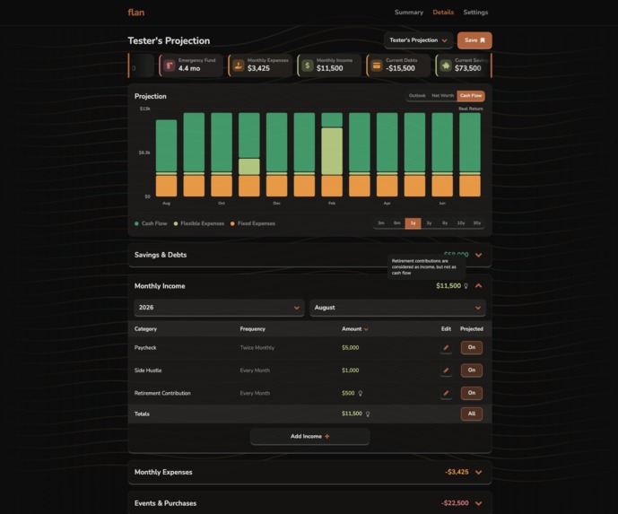 Flan - Your Future, Simplified – screenshot 7