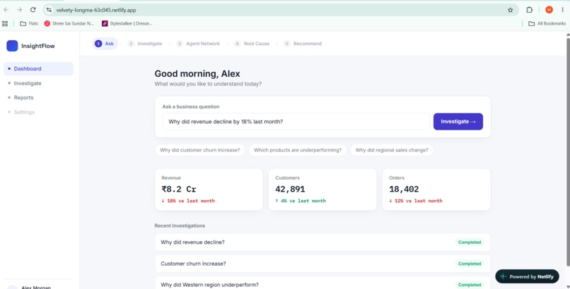 InsightFlow AI – screenshot 2