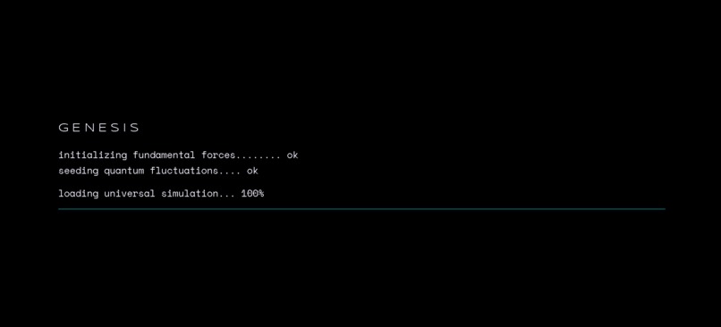 GENESIS.EXE – screenshot 1