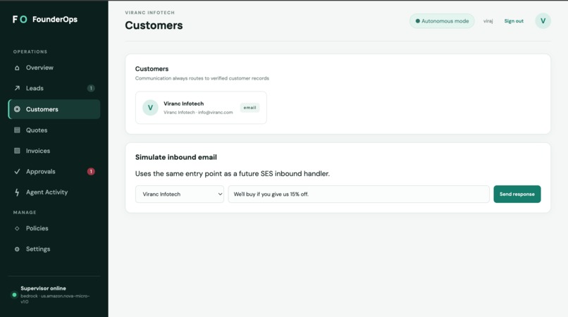 FounderOps – screenshot 5