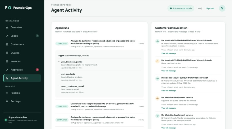 FounderOps – screenshot 9