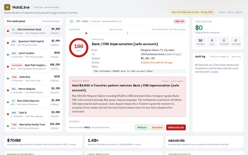 HoldLine – screenshot 2