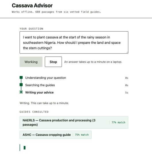Offline Cassava Advisor – screenshot 3