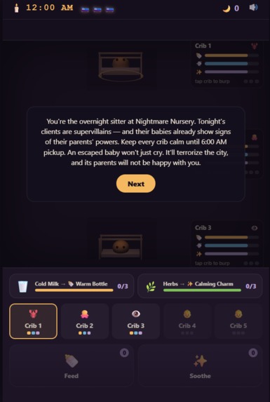 Nightmare Nursery – screenshot 1