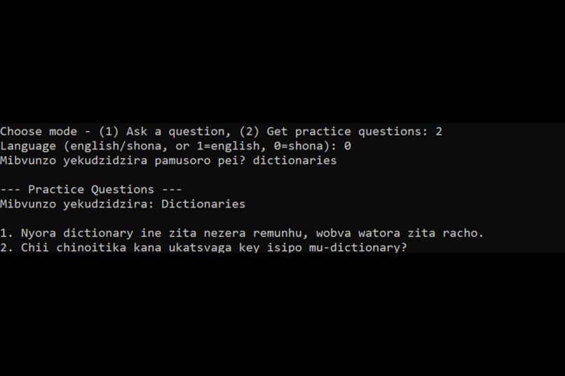 Offline Shona AI Coding Tutor – screenshot 5