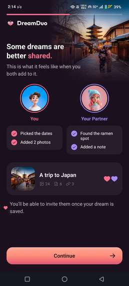 DreamDuo – screenshot 2