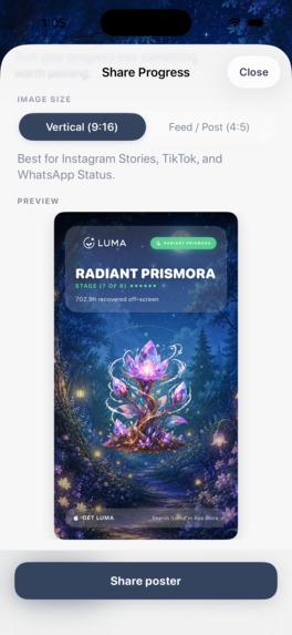 Luma: App & Site Blocker – screenshot 5
