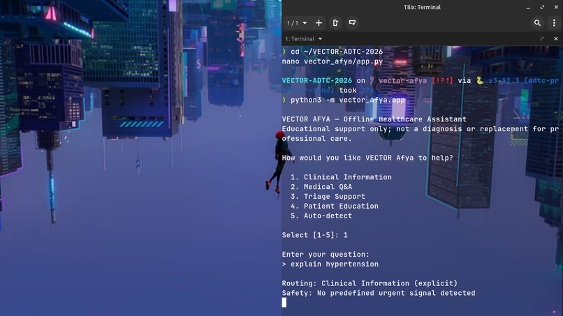 VECTOR AFYA – screenshot 5