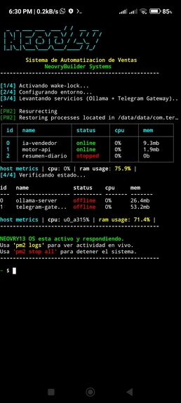 NEOVRY13 Agentic Engine – screenshot 2