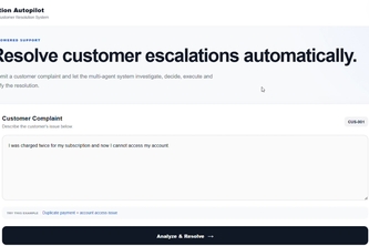 Customer Escalation Autopilot