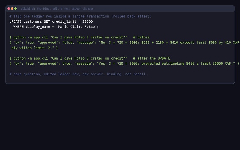 DukaBind – screenshot 3