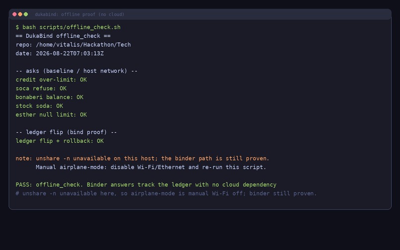 DukaBind – screenshot 5